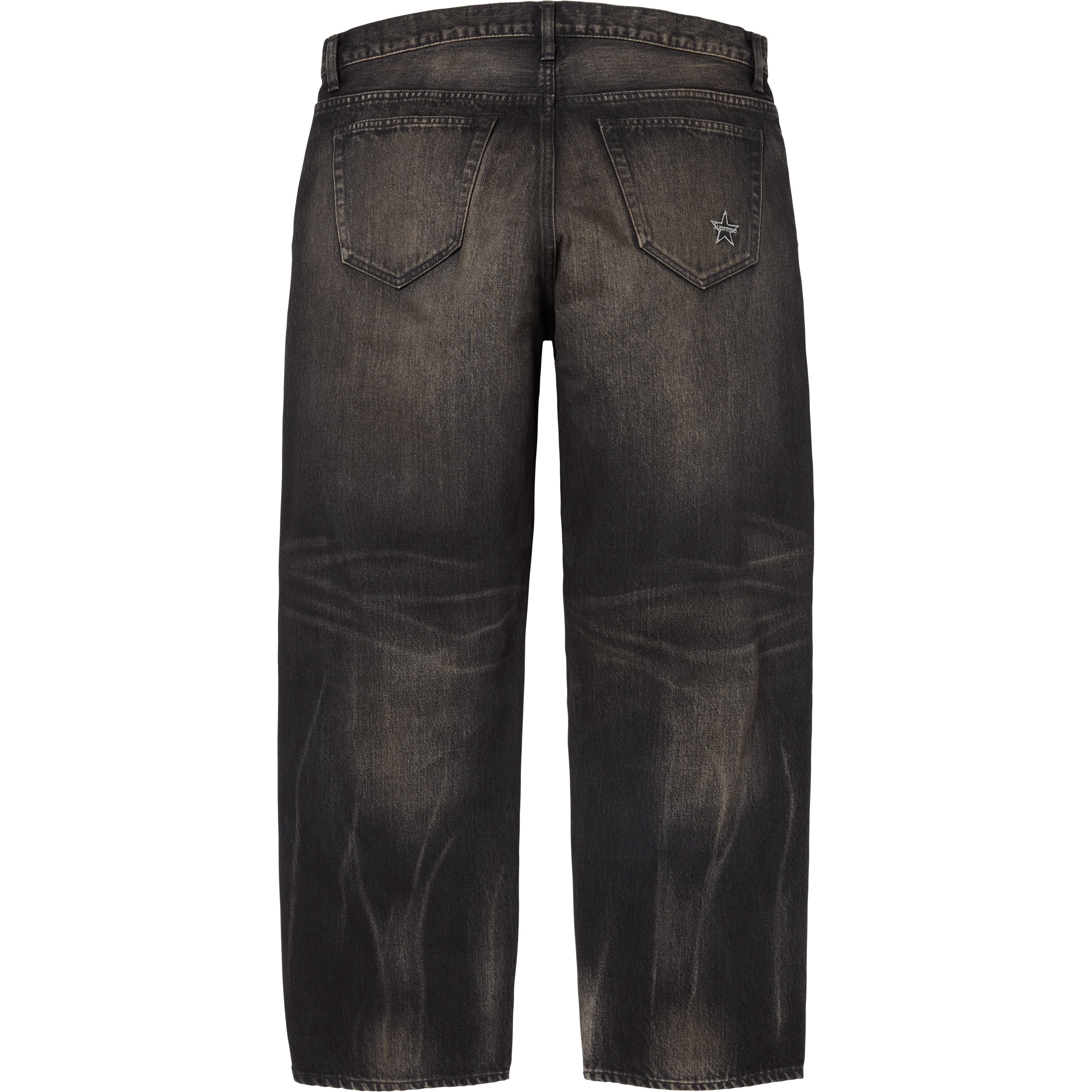 Distressed Loose Fit Selvedge Jean view 11